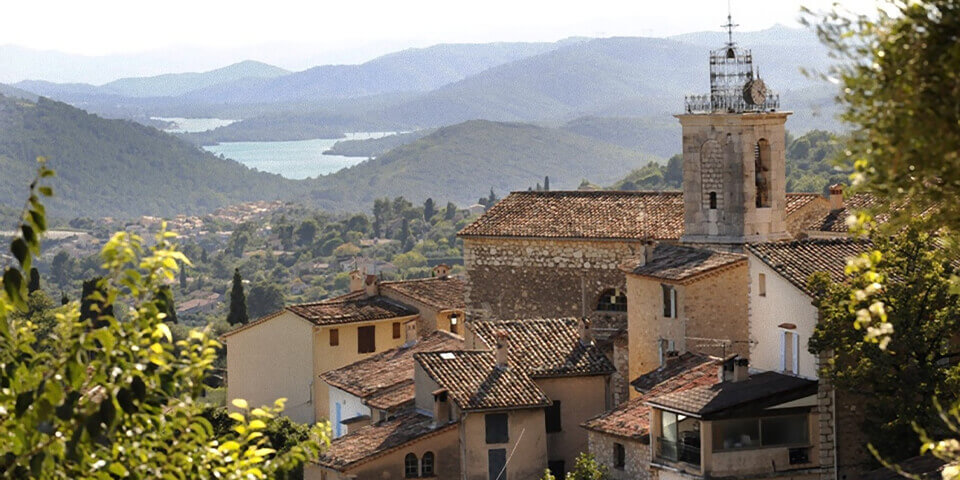 Large villa Cabris view of town and valley